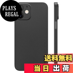 �y���������z�u0.3mm�ɔ��viPhone 12 Mini�Ή��P�[�X memumi�}�b�g���� �I���W�i���݌v �w��h�~ ���t���h�~ ���C�A���X�[�d�Ή� �l�C�P�[�X�J�o�[ �F�FMatte-Black�A�T�C�Y�FFor iPhone 12 mini( 5.4 )