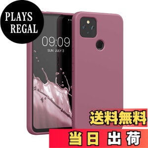 �y���������zkwmobile �X�}�z�P�[�X Google Pixel 4a 5G�Ή� �P�[�X - �ɔ� TPU �V���R�� �}�C�N���t�@�C�o�[ �u���[�O���[ �F�F�_�[�N���[�Y