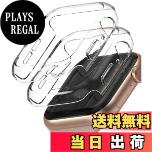 �y���������zJP - Ringke Apple Watch Series 6 / 5 / 4 / SE 40, 44mm Slim �F�FClear (2P)�A�T�C�Y�F[6 / 5 / 4 / SE 44mm]