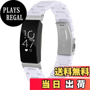 �y���������z�Ή�Fitbit Inspire �����o���h �����x���g �t�B�b�g�r�b�g Inspire �����x���g �o���h �����ގ� �X�e�����X ���߉\(�z���C�g) �F�F�z���C�g�A�T�C�Y�FFitbit Inspire HR