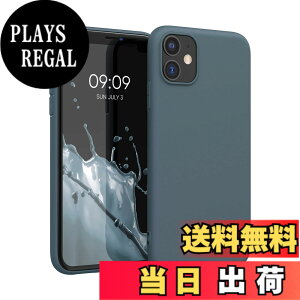�y���������zkwmobile �X�}�z�P�[�X Apple iPhone 11�Ή� �P�[�X - �ϏՌ� ����~�� �\�t�g TPU �V���R�� - �l�I���u���[ �F�F�_�[�N �X���[�g