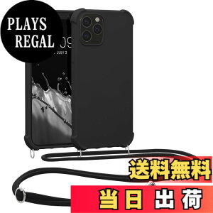 �y���������zkwmobile �X�}�z�V�����_�[ Apple iPhone 12 / iPhone 12 Pro�Ή� �P�[�X - TPU �J�o�[ ���|�� �X�g���b�v�t�� ���F �F�F�u���b�N