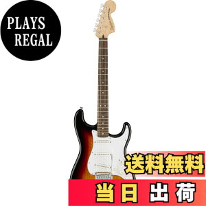 �y���������zSquier by Fender �G���L�M�^�[ Affinity Series Stratocaster, Maple Fingerboard, Black �F�F3�J���[�T���o�[�X�g