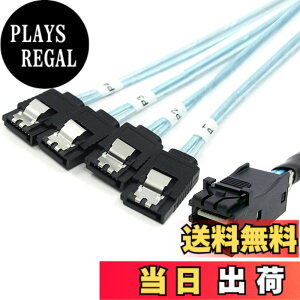 �y���������zchenyang SF-031-040-070-082 Mini SAS SFF-8087 to SFF-8643 �f�[�^�T�[�o�[ �n�[�h�f�B�X�N RAID �P�[�u�� 50cm �F�F�u���b�N SFF-8643 - 4SATA 100cm�B�A�T�C�Y�F1.0m