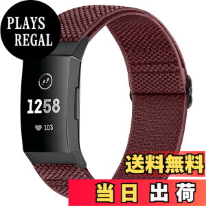 �y���������zRunostrich �R���p�`�u�� Fitbit Charge 4 / Fitbit Charge 3 / Charge 3 SE �i�C�����e���X�|�[�c�o���h�����p�X�g���b�`�o���h �X�g���b�v �F�F���C�����b�h�A�T�C�Y�F1��