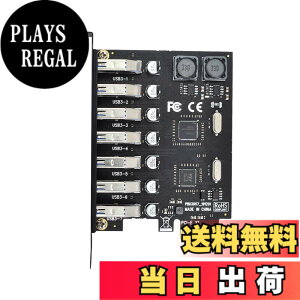�y���������zxiwai PCI-E 1X to 19Pin 20Pin USB 3.0 Header Express Card, USB Front Panel Adapter VL805 for Desktop Computer Motherboard