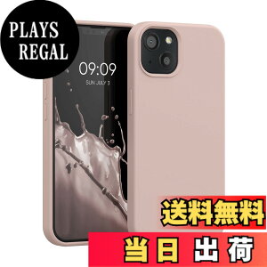 �y���������zkwmobile �X�}�z�P�[�X Apple iPhone 13�Ή� �P�[�X - �ɔ� TPU �V���R�� �}�C�N���t�@�C�o�[ �}�����u���[ �F�F�A���e�B�[�N�s���N�A�T�C�Y�FiPhone 13
