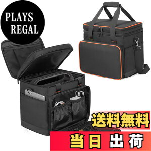 �y���������zTrunab �|�[�^�u���d�� ���[�o�b�O Jackery 700/708�ɓK������ �|�[�^�u���d�� �P�[�X P7/S2 ����~�߃p�b�h�t�� �h�o �h�� �ϏՌ� �|�[�^�u���d�� �o�b�O �F�F�u���b�N�A�T�C�Y�FL(1000W