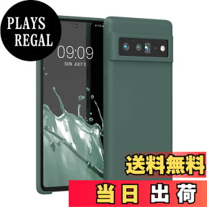 �y���������zkwmobile �X�}�z�P�[�X Google Pixel 6�Ή� �P�[�X - TPU ���L�b�h �V���R�� �J�o�[ - �ϏՌ� ���h�~ �T���T�� Case ���F �F�F�X���[�L�[�u���[�O���[���A�T�C�Y�FPixel 6 Pro