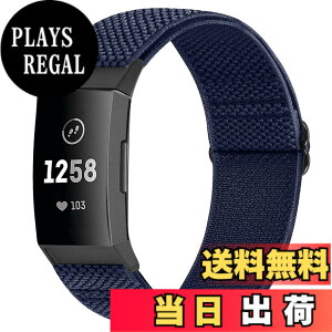 �y���������zRunostrich �R���p�`�u�� Fitbit Charge 4 / Fitbit Charge 3 / Charge 3 SE �i�C�����e���X�|�[�c�o���h�����p�X�g���b�`�o���h �X�g���b�v �F�F�~�b�h�i�C�g�u���[�A�T�C�Y�F1��