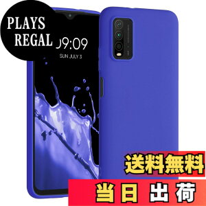�y���������zkwmobile �X�}�z�P�[�X Xiaomi Redmi 9T�Ή� �P�[�X - �ϏՌ� ����~�� �\�t�g TPU �V���R�� - ���x���_�[ �F�F�o���g�C �u���[