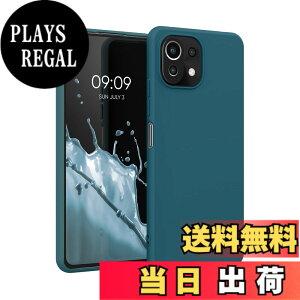 �y���������zkwmobile �X�}�z�P�[�X Xiaomi 11 Lite (5G) NE/Mi 11 Lite (5G)�Ή� �P�[�X - �ϏՌ� ����~�� �\�t�g TPU �V���R�� - ���x���_�[ �F�F�Ő��F�}�b�g