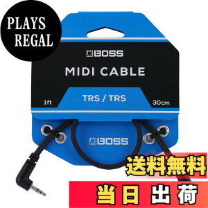 �y���������z�{�X BOSS MIDI�P�[�u�� MIDI Cable 3.5mm TRS/TRS LL �y�_�� MIDI�R���g���[�� 200�V���[�Y GT-1000CORE EV-1-WL �Ή� �T�C�Y�F30cm