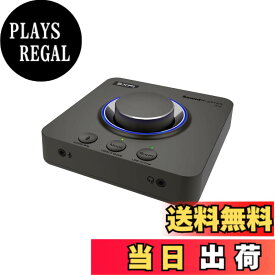 【送料無料】Sound Blaster X4 光デジタル入力 オーディオ バランス機能 マルチチャンネル USB DAC SB-X-4 色：ブラック　光入力あり