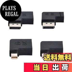 �y���������zCablecc 4��/�Z�b�g ���p�x Mini DisplayPort 1.4 8K 60hz - DP�A�_�v�^�[ �I�X ���X �E���g��HD UHD �r�f�I PC �m�[�g�p�\�R���p �F�F�u���b�N