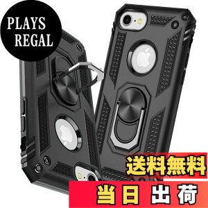 �y���������ziPhone 6 Plus �P�[�X/iPhone 6S Plus �P�[�X �����O �ϏՌ� �Ռ��z�� ���h�~ �S�ʕی� �J�����ی� �X�^���h�t�� TPU+PC�o���p�[ �w��h�~�΍� ��d�\�� 360�x��] �h�o �ԍڃz���_�[�Ή� 