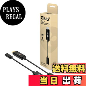 �y���������zClub 3D HDMI to USB Type C Adapter �F�F�u���b�N�B�A�T�C�Y�F22cm HDMI�I�X USB���X