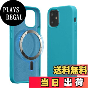 �y���������zkwmobile Apple iPhone 12 mini�Ή� �P�[�X - MagSafe�Ή� �}�O�l�b�g �J�o�[ �\�t�g TPU�P�[�X �ϏՌ� - ���F �F�F�Ő��F�}�b�g