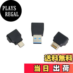 �y���������zcablecc USB 3.1 �t�����g�p�l���w�b�_�[ ���X Type-E - �I�X Type-A & Type-C USB-C �}�U�[�{�[�h�g���f�[�^�A���O���A�_�v�^�[ 3�� �F�FBLACK 3PCS ADAPTER