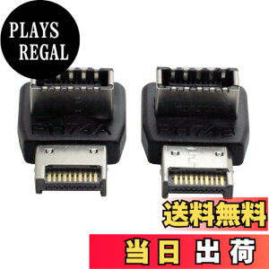 �y���������zcablecc �I�[�o�[���[���h USB 3.1 �t�����g�p�l���w�b�_�[ �I�X-���X Type-E �}�U�[�{�[�h�g���f�[�^�A�_�v�^�[ 2�� �F�FBLACK 2PCS ADAPTER-USB3.1