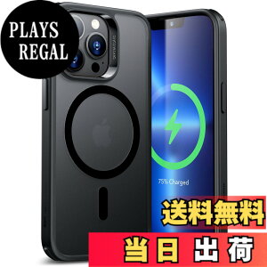 �y���������z�y�ČRMIL�K�i�EMagsafe�Ή��z �F�F�t���X�g�u���b�N�A�T�C�Y�FiPhone 13 Pro 6.1