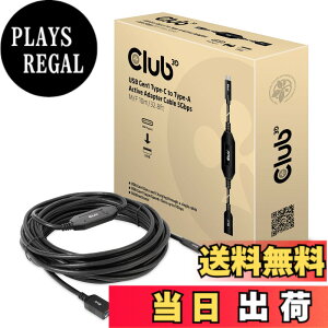 �y���������zClub 3D USB 3.2 Gen1 Type C to Type A �P�[�u�� �I�X�^���X 5Gbps 10 m (CAC-1538) �F�F��