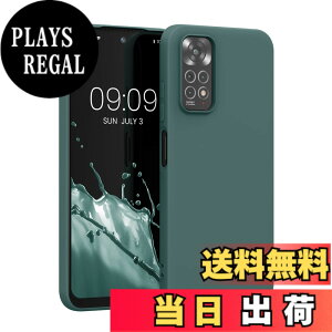 �y���������zkwmobile �ی�P�[�X Xiaomi Redmi Note 11 / Note 11S�Ή� - �ϏՌ� �X�}�z�P�[�X TPU�ی� �\�t�g �V���R�� ���^���b�N �]�f�B�A�b�N �u���[ �F�F���X�O���[��