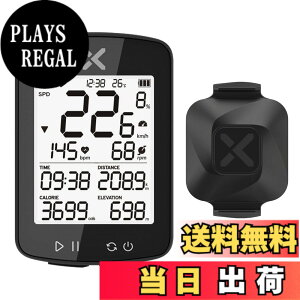�y���������zXOSS GPS �T�C�N���R���s���[�^ �Z�b�g �T�C�R�� GPS ���� �X�s�[�h �P�C�f���X�Z���T�[ ���C�����X Bluetooth ANT+�Ή� �F�F�u���b�N