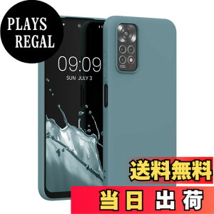 �y���������zkwmobile �ی�P�[�X Xiaomi Redmi Note 11 / Note 11S�Ή� - �ϏՌ� �X�}�z�P�[�X TPU�ی� �\�t�g �V���R�� ���^���b�N �]�f�B�A�b�N �u���[ �F�F�k�ɂ̖�