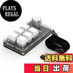 �y���������zSIKAI CASE �Ў�L�[�{�[�h ���ʌ^�� �v���O���}�u���L�[�{�[�h ���J�j�J���L�[�{�[�h �yBluetooth�ڑ� ���C���t�� �m�u1�t�� RGB�Ȃ��z6�L�[ ����Q�[�~���O�L�[�{�[�h �Ў� ����