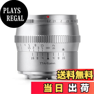 �y���������z�y�������K�i�z�������w TTArtisan 50mm f/1.2 C �F�F�V���o�[�A�T�C�Y�FL�}�E���g