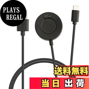 �y���������zkwmobile Garmin Vivoactive 4S 4 3 / Fenix 5 5S 5X 6 6S 6X 7 7S 7X�Ή� USB �[�d�� - �[�d�P�[�u�� USB A 2.0 / Type-C �X�y�A �`���[�W���[ - ���F �F�F�u���b�N