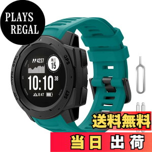 �y���������zHaotop �o���h Compatible for Garmin Instinct 2/Instinct/Esports/Tide/Tactical�C�X�|�[�c�V���R�����X�g�o���h�����o���h �F�F�V�A��