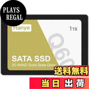 �y���������zHanye �����^SSD 2.5�C���` 7mm 3D NAND�̗p SATAIII 6Gb/s 520MB/s ���K�㗝�X�i �F�F�u���b�N�A�T�C�Y�F1TB