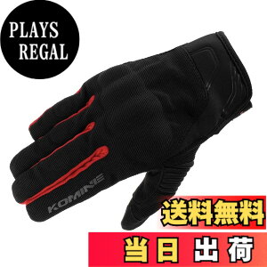 �y���������z�R�~�l(KOMINE) �o�C�N�p �v���e�N�g���b�V���O���[�u-�u���C�u GK-183 GK-1833 �t�ďH���� ���b�V���f�� �v���e�N�^�[ �F�FBlack Red�A�T�C�Y�F2XL
