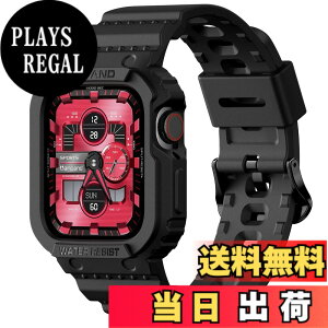 �y���������zamBand Apple Watch�o���h 44mm 42mm �o���p�[�P�[�X�t�� ���ȃ����Y�o���h Apple Watch SE iWatch Series 7 6 5 4 3 2 1�p �X�|�[�c�~���^���[�ی�P�[�X �v���e�N�^�[ �����h�~ �ϏՌ� �F�F�u��