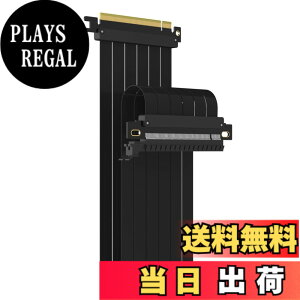 �y���������zGLOTRENDS PCIe 3.0 X16���C�U�P�[�u�� GPU �}�E���g�p PCI-E Gen3�Ή� 16GB/s���x �F�F�u���b�N�A�T�C�Y�F600mm
