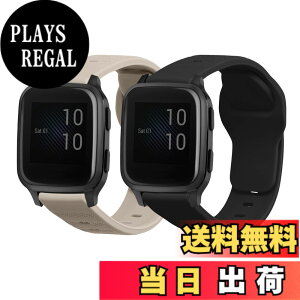 �y���������zkwmobile 2x �����o���h Garmin Venu Sq Music/Sq�Ή� �x���g - �V���R���o���h �\�t�g TPU �ϋv�� ���F/�O���[ �F�F���F�}�b�g / �x�[�W���A�T�C�Y�FL