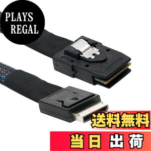 �y���������zXiwai OCULINK PCIE PCI-EXPRESS SFF-8611 8x 8 ���[�� - �f���A�� SFF-8087 4x SSD �f�[�^ �A�N�e�B�u �P�[�u�� 50 cm �F�F�u���b�N