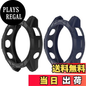 �y���������zSHEAWA for Garmin�K�[�~�� Fenix 7X Pro �P�[�X �J�o�[ �ی�P�[�X �݊��i Epix Pro 51mm TPU�S�� �ی�J�o�[ �ϏՌ� �A�N�Z�T���[ �F�F�u���b�N+�~�b�h�i�C�g�u���[