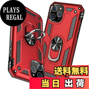 �y���������zTMUJWS iPhone 11 Pro Max �p�P�[�X �����O �ϏՌ� �Ռ��z�� ���h�~ �S�ʕی� �J�����ی� �X�^���h�t�� TPU+PC�o���p�[ �w��h�~�΍� ��d�\�� 360�x��] �h�o �ԍڃz���_�[�Ή� ���ϖh�~ 