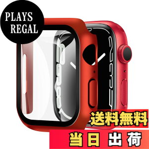 �y���������zYOFITAR Apple Watch �p �P�[�X Apple Watch Ultra 2/Ultra/11/10/9/8/7/SE2/6/SE/5/4/3/2/1 �A�b�v���E�H�b�`�ی�J�o�[ �F�F���b�h�A�T�C�Y�F45mm (series 4-10, SE, Ultra)