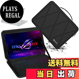 �y���������zSmatree �n�[�hEVA�ی�X���[�u�P�[�X 18�C���` ASUS ROG Strix Scar 18 2025 G835/2024/2023�A ASUS ROG Strix G18 2025 G815/2025 G814/2024/2023�ȂǂɓK�p �h��&�ϏՌ��o�b�O (X8329) �F�F�u���b�N�A�T�C�Y�F1