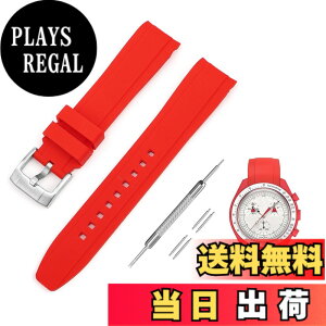 �y���������z[Jumpsunfun] 20mm ���v�o���h for Omega X Swatch Speedmaster MoonSwatch �I���K�ƃX�E�H�b�` �X�s�[�h�}�X�^�[ ���[���X�E�H�b�`�p �V���R���x���g �F�F���b�h