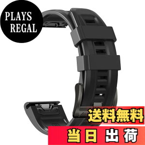 �y���������z[YOCAHU] QuickFit 22 mm �o���h �����p for Garmin Fenix 8 47mm / epix Pro 47mm, Fenix 7 Pro Solar/Approach S70 47 mm/Forerunner 965 �Ή� �X�g���b�v �V���R�� �x���g �_�炩�� �h���� �K�[�~�� �p �����o���h