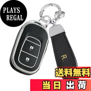 �y���������z[YANMW] N-BOX �J�X�^�� JF5 JF6 �L�[�P�[�X �K���z���_ �V�^�X�e�b�v���S�� �L�[�J�o�[ NBOX JF5 JF6 �V�r�b�N ZR-V ���F�[�� �L�[�z���_�[ 3�{�^�� �F�F�V���o�[�u���b�N�A�T�C�Y�F�L�[