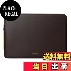 �y���������zComfyable PU Laptop Sleeve for MacBook �F�FChocolate�A�T�C�Y�FFor 15 MBA / 16 MBP M4 M3 M2 M1