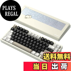 �y���������z�yWOBKEY Rainy 75�L�[�{�[�h�z�J���̂悤�ȑŌ��� ���J�j�J���L�[�{�[�h 3WAY�ڑ� OS�݊��� �z�b�g�X���b�v��VIA�̑Ή� �J�X�^�}�C�Y�� �K�X�P�b�g�f�U�C�� �A���~�j�E���f�ގg�p RG