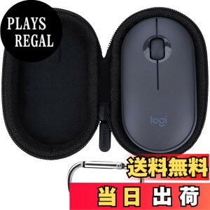 �y���������zLebakort ���[�P�[�X�ƌ݊����̂���Logicool ���W�N�[��PEBBLE MOUSE2 M350sGR���C�����X�}�E�X PEBBLE M350 M350RG �F�F�u���b�N�A�T�C�Y�F10.5 x 6 x 2.5 cm