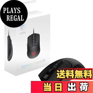 �y���������z�y����zMSI FORGE GM100 �I�v�e�B�J�� �Q�[�~���O�}�E�X �L�� MS0716 �F�F�u���b�N